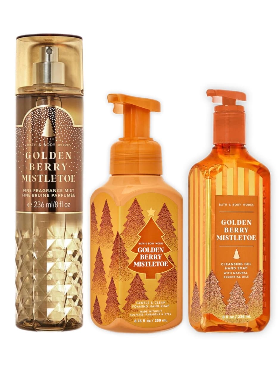 Golden Berry Mistletoe Gift Set - BATH & BODY WORKS