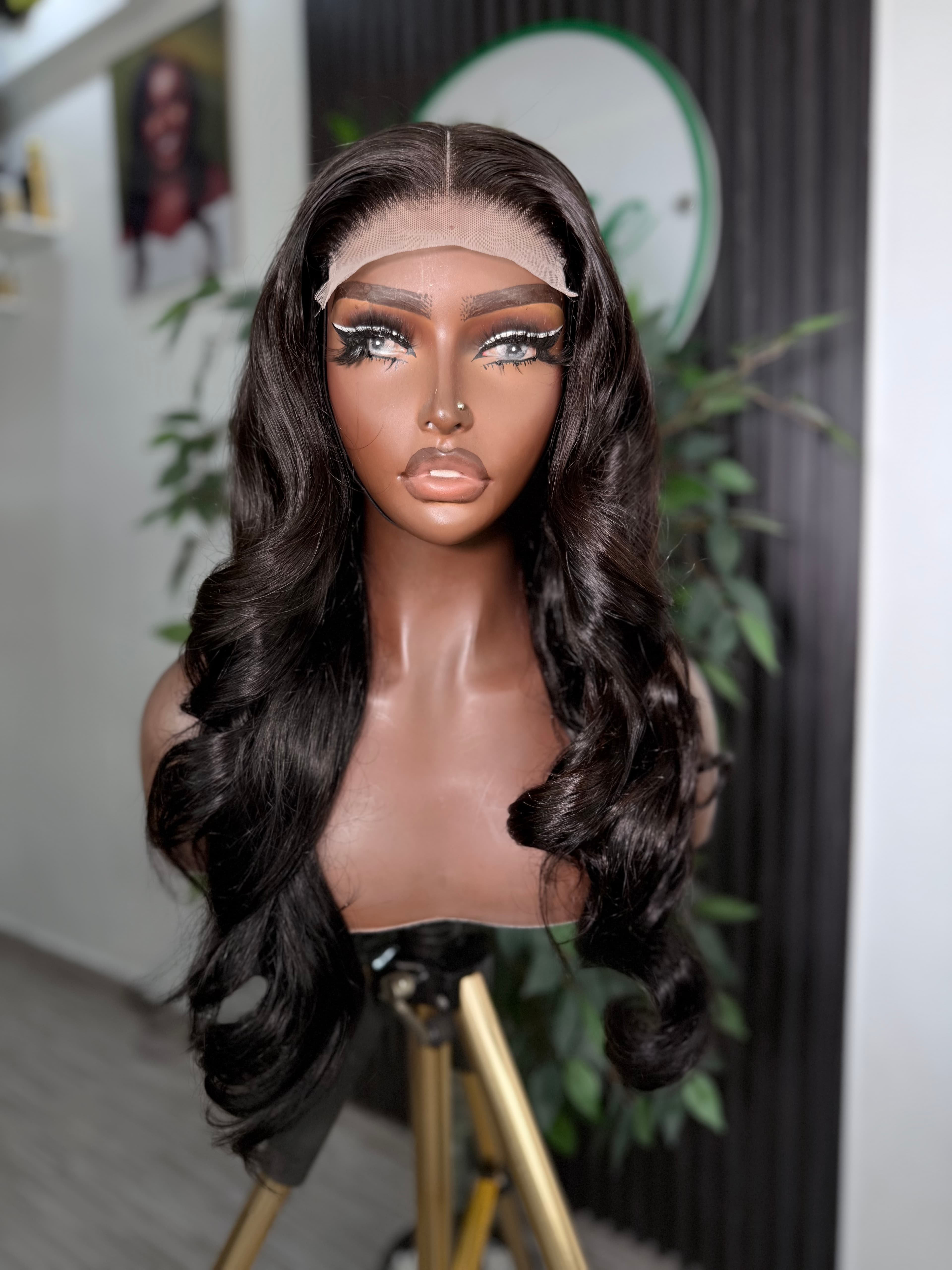 Super Double Drawn Wavy Unit (5x5 Closure)