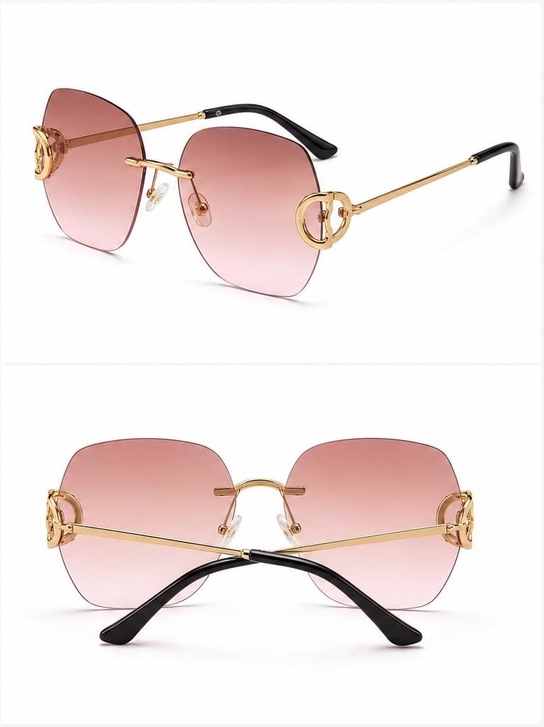 Rosé Luxe Sunglasses