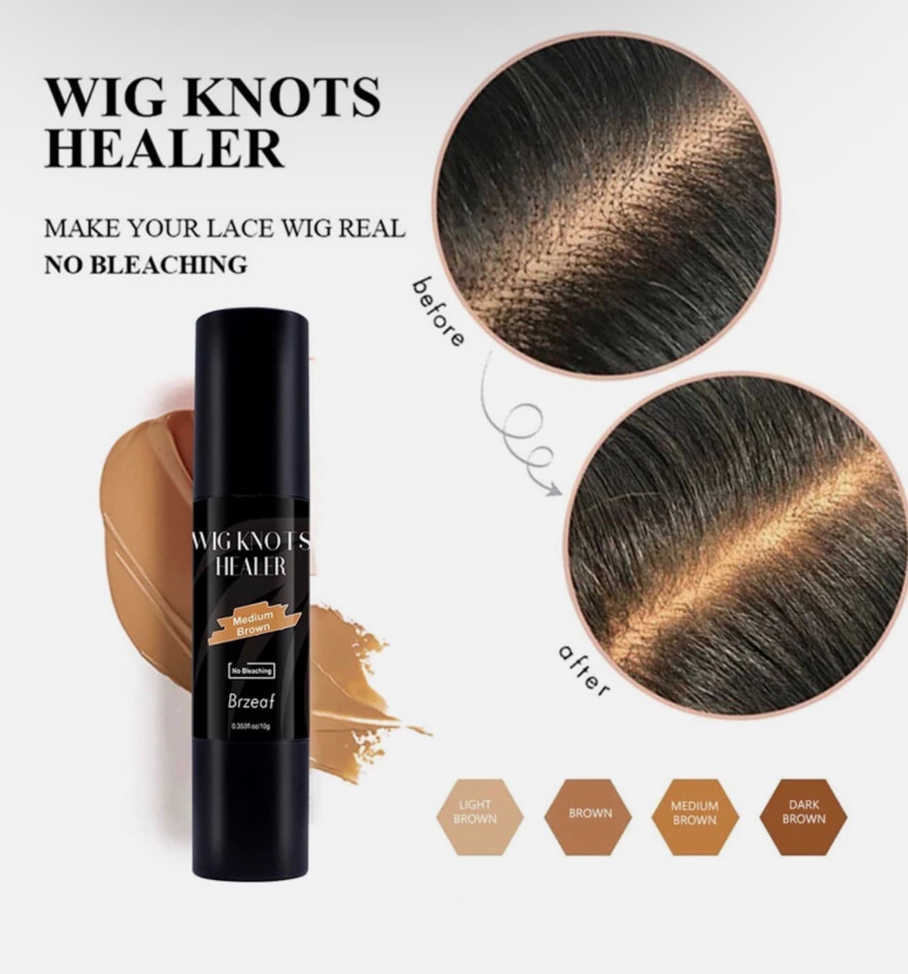 Wig Knots Healer – Brown