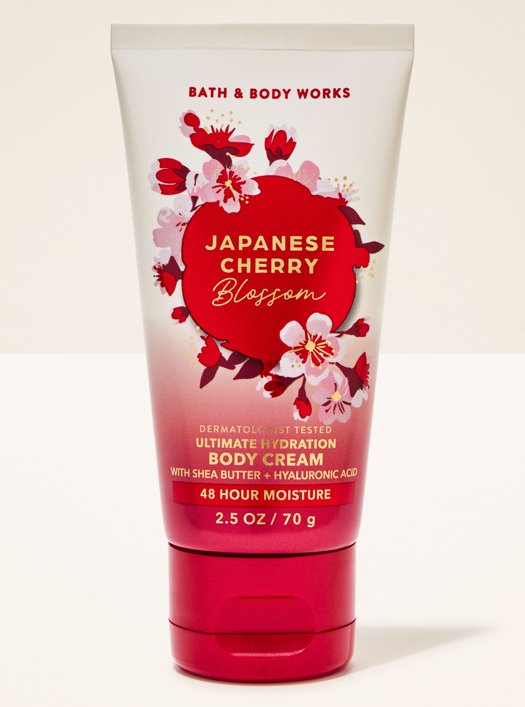 Japanese Cherry Blossom Ultimate Hydration Body Cream (Travel Size) - BATH & BODY WORKS