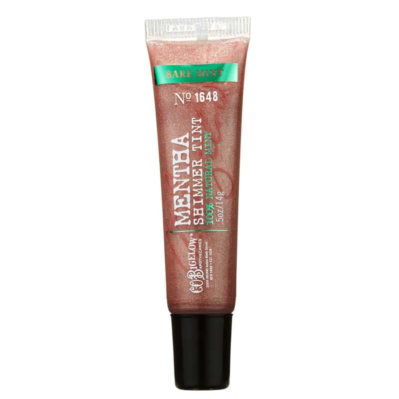Mentha Bare Mint Shimmer Tint Lip Gloss - C.O. Bigelow
