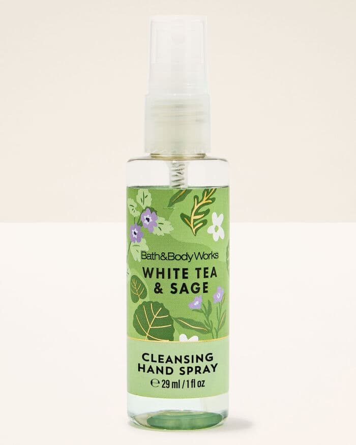 White Tea & Sage Cleansing Hand Spray - BATH & BODY WORKS