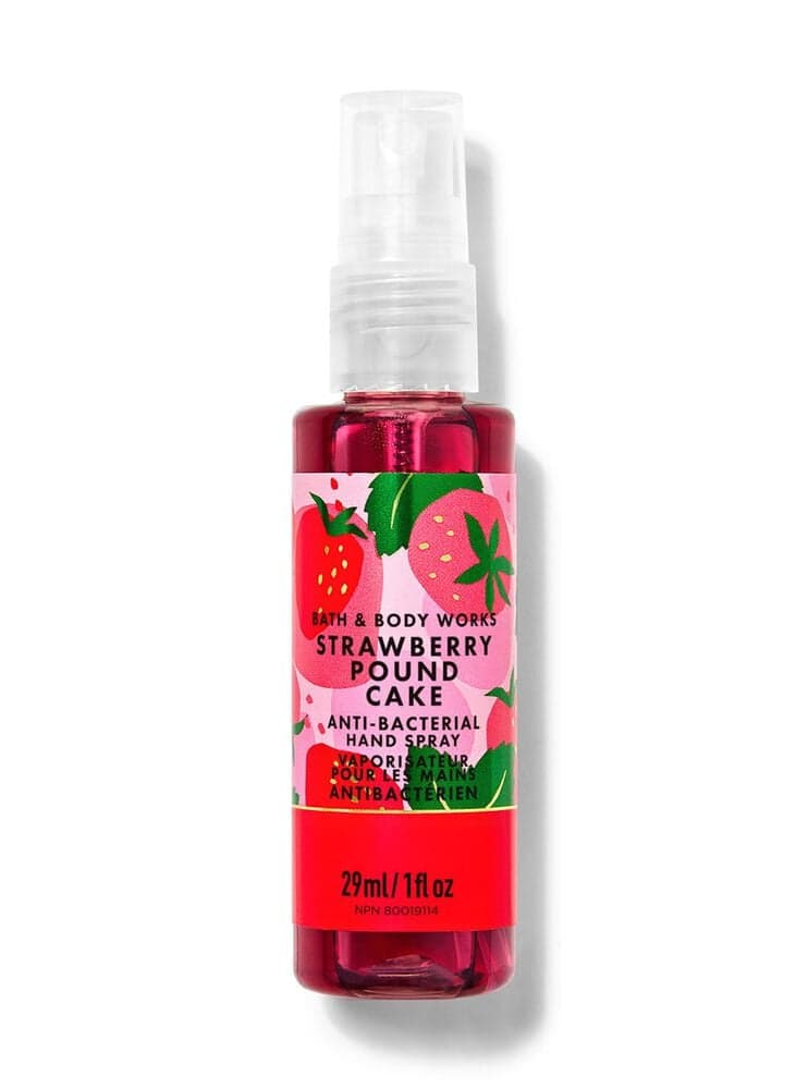 Strawberry Pound Cake Anti-Bacterial Hand Spray - BATH & BODY WORKS