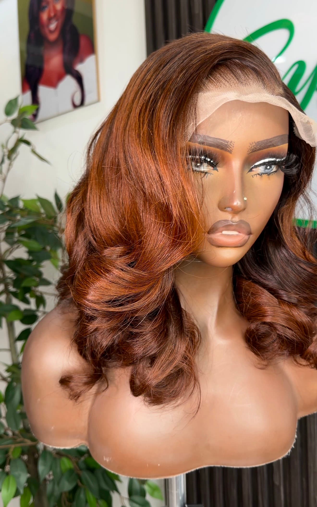 Highlight Bouncy Curls (5x5 closure)