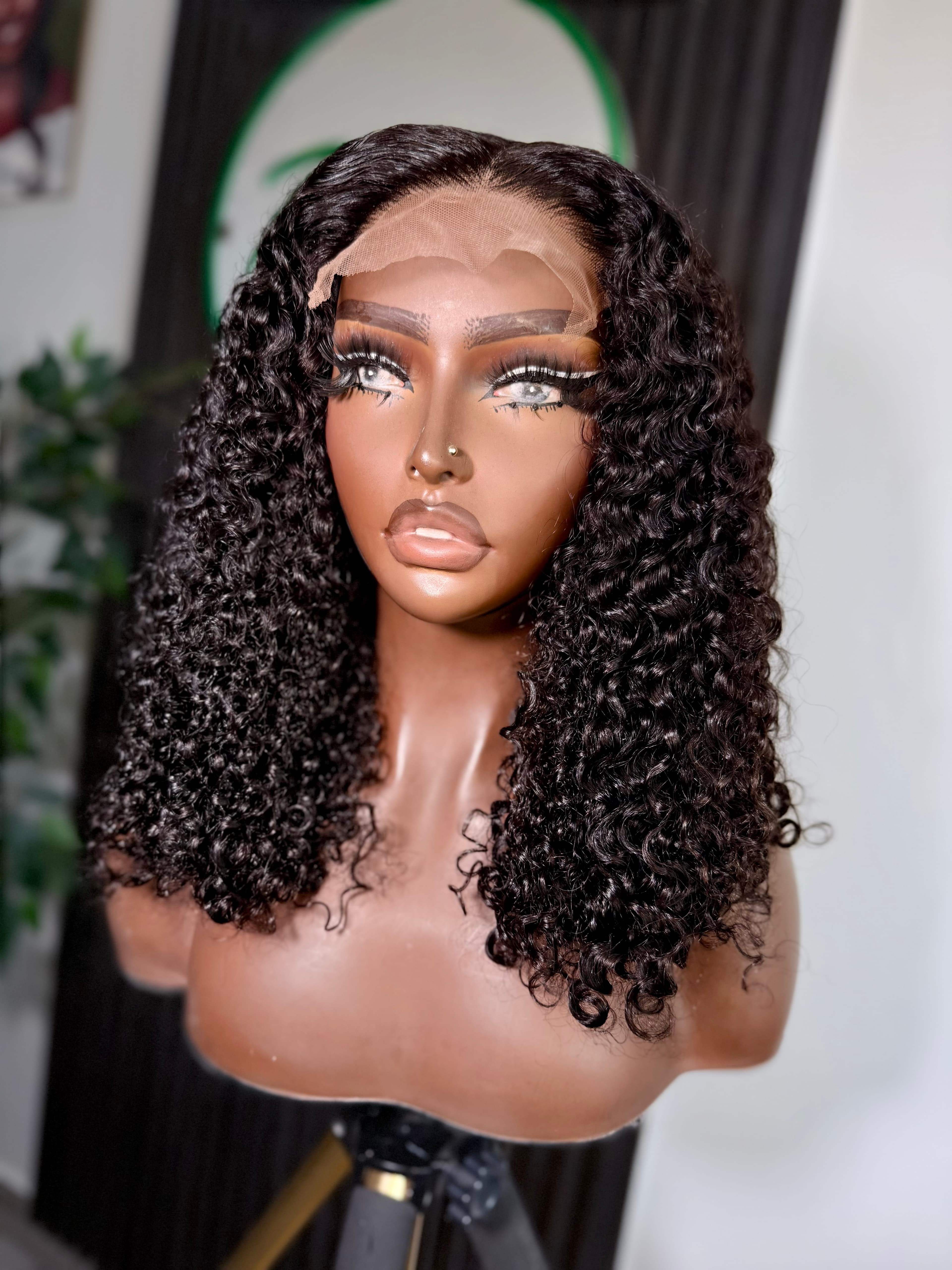 Super Double Drawn Pixie Curl Wig – 5x5 Closure